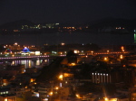 三鶴島公園方面を撮影した夜景
